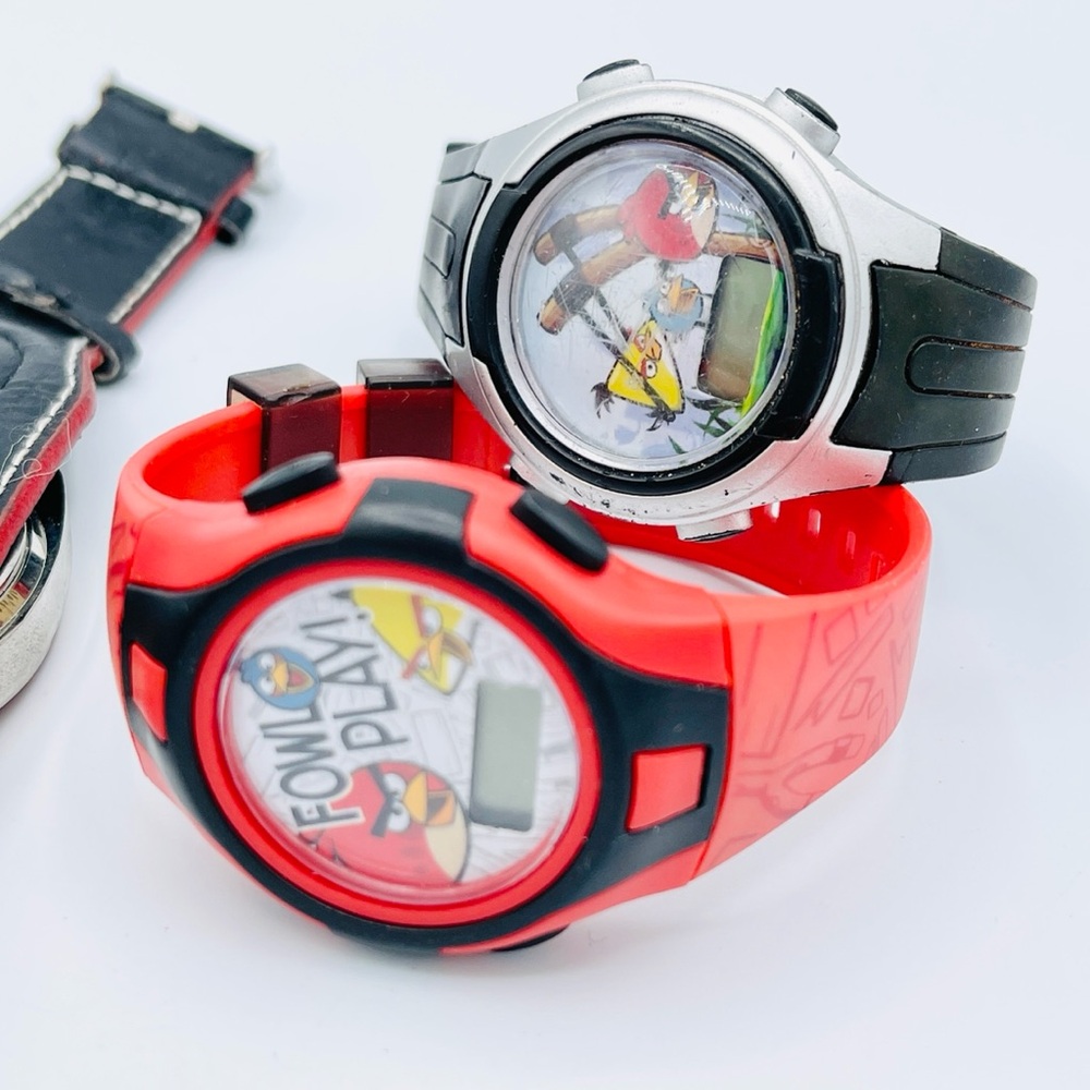 Untested Pokemon & Angry Birds Watch Lot/Bundle - Picture 4 of 15